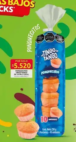 Ara Tango - tingo tango ponquecitos oferta