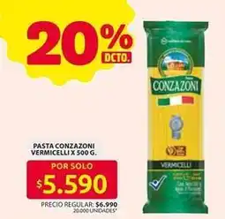Ara Conzazoni - pasta vermicelli oferta
