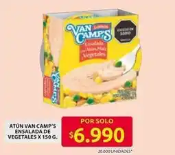 Ara Van camps - atún ensalada de vegetales oferta