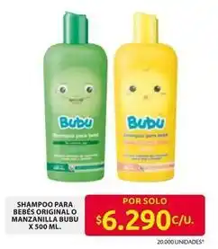 Ara Bubu - shampoo para bebés original o manzanilla oferta