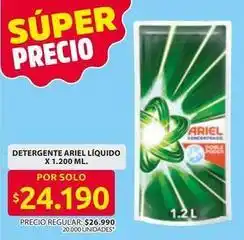 Ara Ariel - detergente ariel líquido oferta