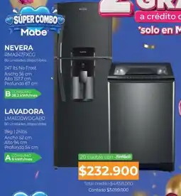 Full Hogar Mabe súper combo oferta