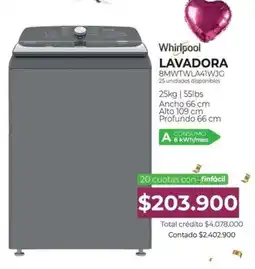 Full Hogar Whirlpool lavadora oferta