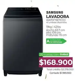 Full Hogar Samsung lavadora oferta