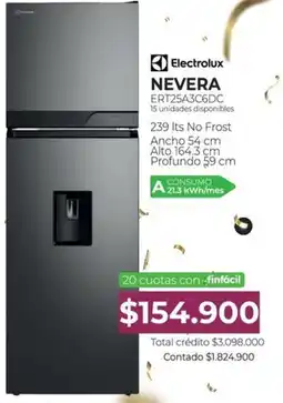 Full Hogar Electrolux nevera oferta