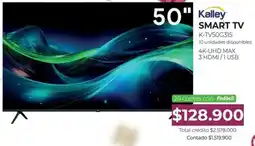 Full Hogar Kalley smart tv 50" oferta