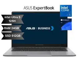 Falabella Portatil Expertbook Core Ultra 5 Ram 24Gb Ssd 512Gb 14 Win 11 Pro oferta