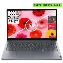 Falabella Portatil V15 G6 AMD Ryzen 7-170 SSD 1TB RAM 24GB Led Fhd 15.6 oferta