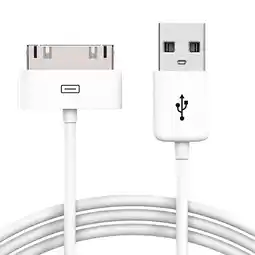Falabella Cable Cargador usb-30 Pin 1m compatible Para tablet 1 2 3 Phone 4s clasico oferta