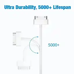 Falabella Cable Cargador USB a 30 Pines 1m para phone y Tablet /mp3 Clásicos oferta