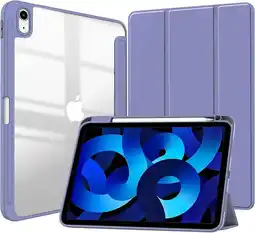 Falabella Estuche Protector Smart Clear Para Ipad Air 10.9 4a 5a 6a Gen + Protector Vidrio Ceramico oferta