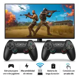 Falabella Control Inalámbrico Para PC y Android Dual USB Ergonómico - Negro oferta