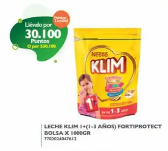 Locatel Leche Klim 1 Fortiprotect 1000g oferta