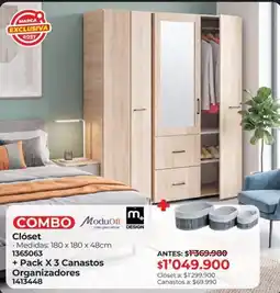 Easy ModuOfi Clóset oferta