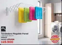 Easy m+ DESIGN Tendedero Plegable Pared oferta