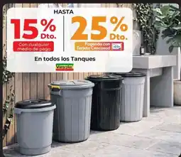 Easy Vanyplas tanques oferta