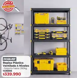 Easy Robust repisa plastica ventilada 4 niveles oferta