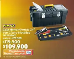 Easy Rimax caja herramientas 24" oferta