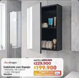 Easy sha design Gabinete con Espejo oferta