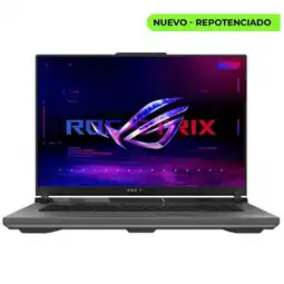 Falabella Portatil Gamer Rog G14 Ryzen 9 9955HX Ram 16GB SSD 1TB RTX 5060 16 WUXGA 165HZ oferta