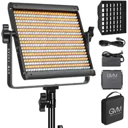 Falabella Luz gvm 560as bicolor led estudio foto video profesional oferta