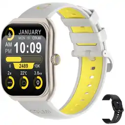 Falabella Reloj Inteligente Para Hombre Unisex P86 AMOLED Asistente De Voz Llamadas Smartwatch oferta