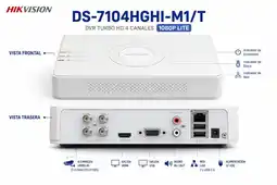Falabella DVR 4 Canales 1080p Lite H.265 Pro+ con Audio Bidireccional y Detección IA oferta