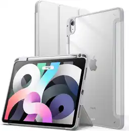 Falabella Estuche Protector Smart Clear Para Ipad Air 10.9 4a 5a 6a Gen + Protector Vidrio Ceramico oferta