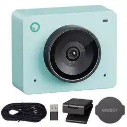 Falabella Mini Webcam Meet 2 Verde Aurora Camara Web 4k oferta