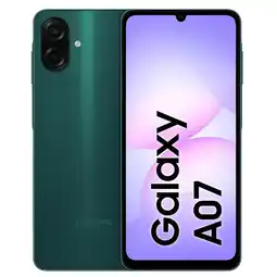 Falabella Celular Galaxy A07 Dual SIM PLS LCD 6.7 HD+ 90Hz 128GB 4GB 50MP IP54 5000mAh 25W - Verde oferta