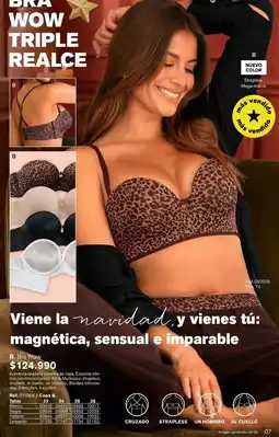 Leonisa Media - bra wow triple realce oferta