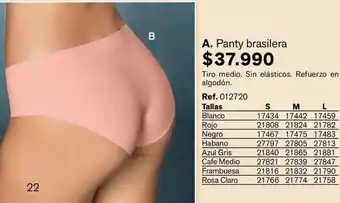 Panty brasilera