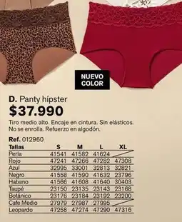 Leonisa D. panty hipster oferta