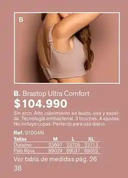 Leonisa Brastop ultra comfort oferta