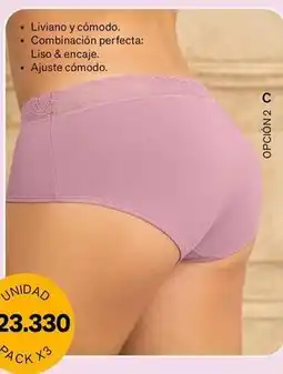 Leonisa Pack x3 oferta