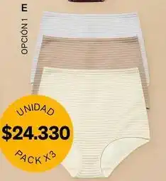 Leonisa Pack x3 oferta