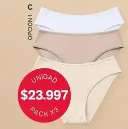 Leonisa Pack of 3 panties oferta
