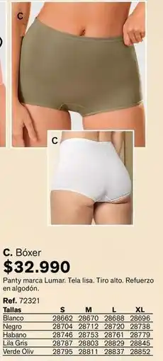 Leonisa Bóxer oferta