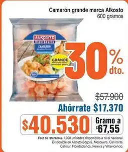 Alkosto Alkosto - camarón grande oferta