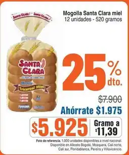 Alkosto Santa clara - mogolla oferta