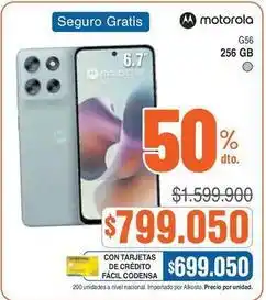 Alkosto Motorola - g56 oferta