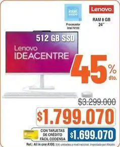 Alkosto Lenovo - ideacentre oferta