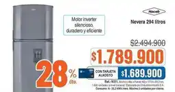 Alkosto Inverter - nevera 294 litros oferta