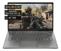 Falabella V14 G5 INTEL CORE i5 210H, RAM DDR5 24GB , SSD 1TB, 14 FHD, GRIS OSCURO oferta