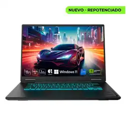 Falabella Portátil Gamer Gigabyte A16 Ryzen 7 260 Ram 24GB SSD 1TB RTX 5060 8GB Pantalla 16 165Hz oferta