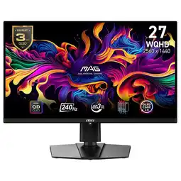 Falabella Monitor Gamer 27 Premium MAG 271QPX QD-OLED WQHD 280Hz 0.03ms oferta