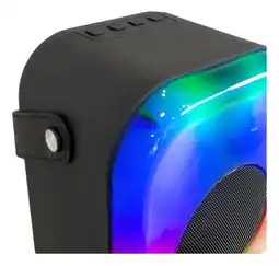 Falabella Parlante Bluetooth Ultraliviano Sq128 Luces Led Rgb Aux Mic oferta