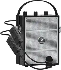 Falabella Parlante Amplificador De Voz Portátil 50W Bluetooth Con 2 Micrófonos Diadema Inalámbricos oferta