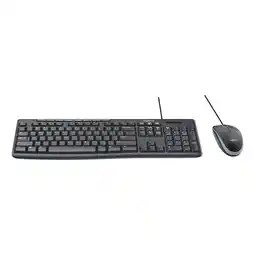 Falabella Combo de Teclado y Mouse MK200 Media SP USB con Accesos Multimedia y Funcionamiento oferta
