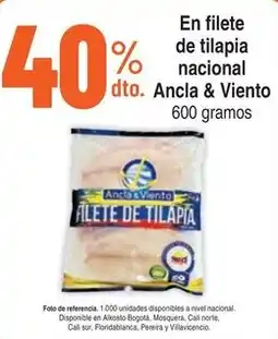 Alkosto Ancla & Viento filete de tilapia nacional oferta